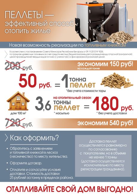Пеллеты – эффективный способ отопить жилье. Фото №1