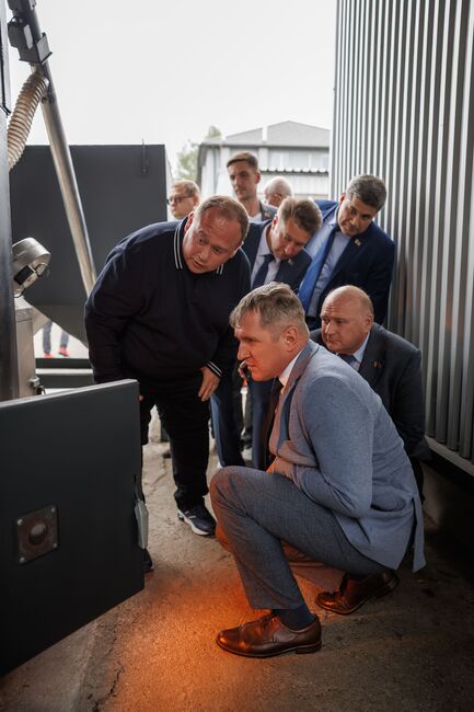 Посещение завода коллегии Департамента по энергоэффективности. Фото №3