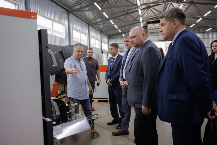 Посещение завода коллегии Департамента по энергоэффективности. Фото №4