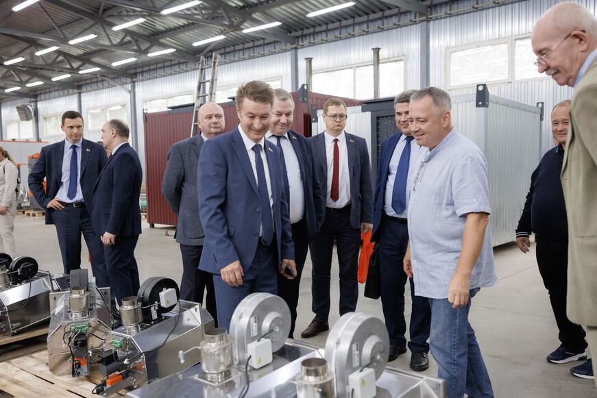 Посещение завода коллегии Департамента по энергоэффективности. Фото №5