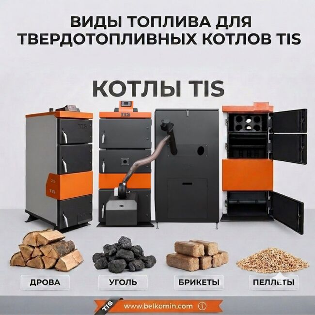 Виды топлива для твердотопливных котлов. Фото №1
